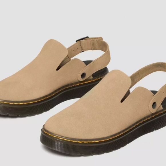 Dr. Martens Carlson Suede Casual Slingback Mules - Picture 2 of 13